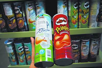 宝洁公司“品客”薯片又曝禁用物