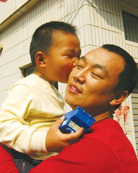 被拐近一年五龄童昨天回家
