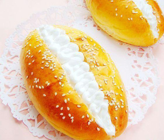 奶油面包的做法 奶油面包怎么做好吃_面包的做法大全_亲亲宝贝网