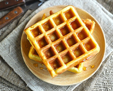 在家如何自制华夫饼 华夫饼怎么做好吃_甜品的