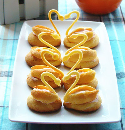 泡芙做法新创意:天鹅泡芙的做法