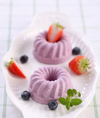 下午茶甜品推荐:蓝莓冻芝士_甜品的做法大全