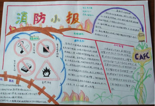 如何制作消防安全宣传日手抄报?_百科知识