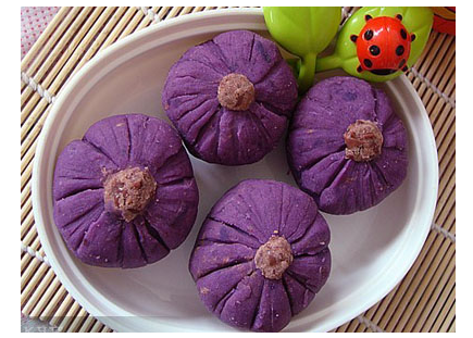 宝宝便秘食谱:紫薯茶干_宝宝食谱