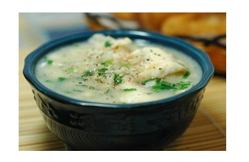 宝宝补脑食谱:鱼头冬瓜煲粥_宝宝食谱