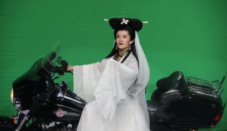 谢娜扮王菲图片