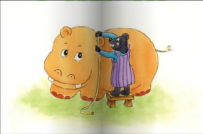 绘本在线阅读:《耳朵套》_绘本_亲亲宝贝网