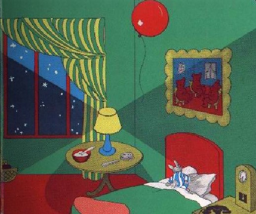 英语绘本在线阅读:《晚安月亮》 (六) _绘本