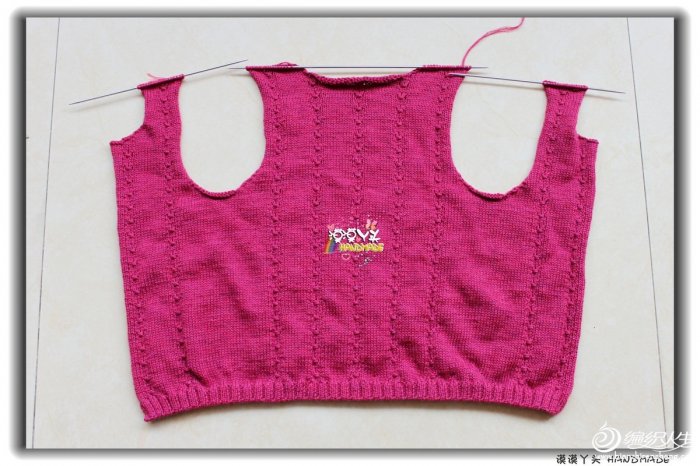 手工织毛衣:3-6岁女宝宝洋气毛衣开衫! (二)