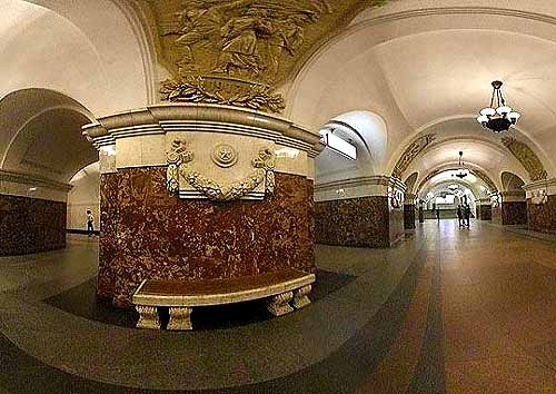 五一俄罗斯旅游最不能错过的俄罗斯地铁 (二) 