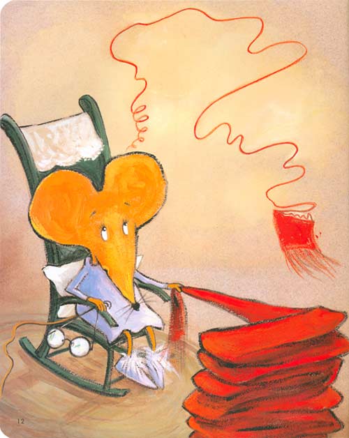 幼儿绘本在线阅读:好长好长的围巾_绘本