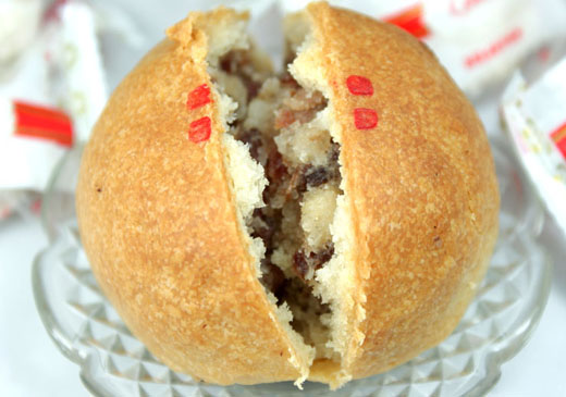 月饼的做法:硬壳火腿月饼(云腿四两坨)_节日大