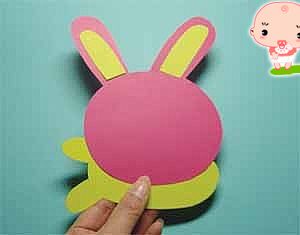 幼儿手工小制作:可爱兔子收纳盒的手工制作方