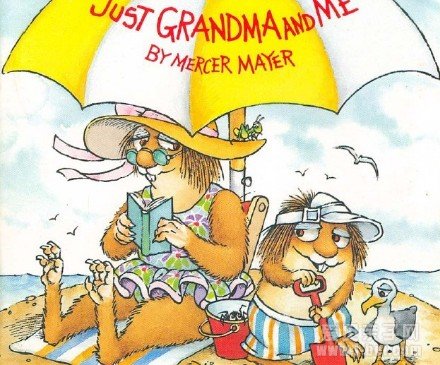 儿童英文绘本故事:《和奶奶在一起》_绘本