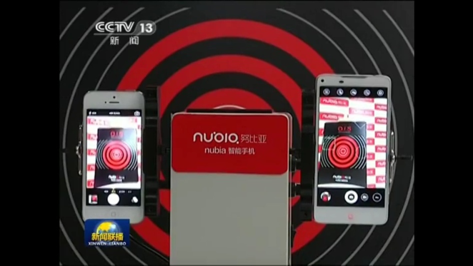 央视报道中兴努比亚 手机微影赛舌尖上的中国
