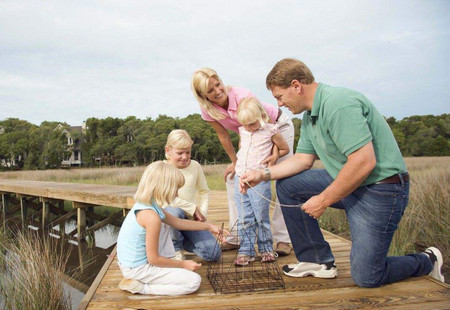 五彩缤纷亲子照