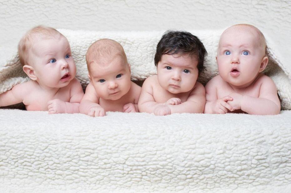 五彩缤纷亲子照