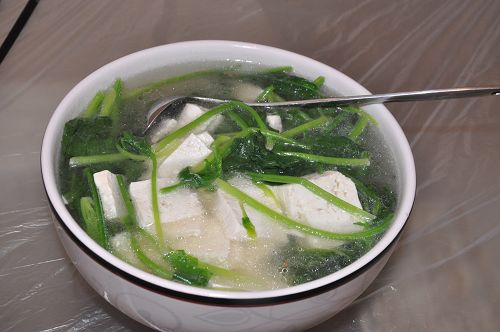 菠菜和豆腐一起吃+对人体更健康