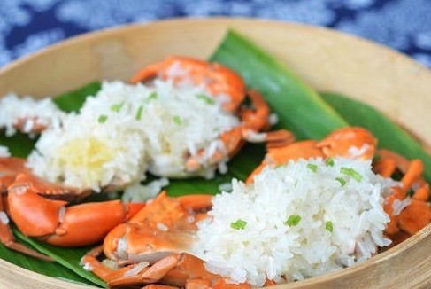 肾炎患者饮食：糯香糯米蒸蟹