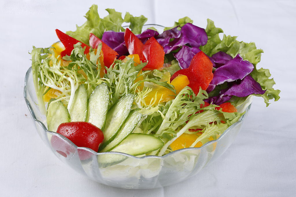 美国家常菜精美蔬菜沙拉_外国饮食