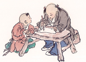 孩子几岁学毛笔字比较好
