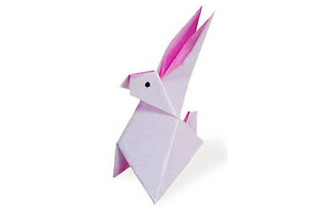 折纸兔子的折法图解