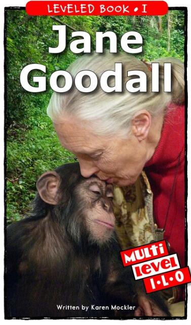《Jane Goodall》RAZ分级阅读绘本pdf资源免费下载
