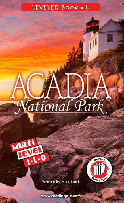 《Acadia National Park》RAZ分级阅读绘本pdf资源免费下载