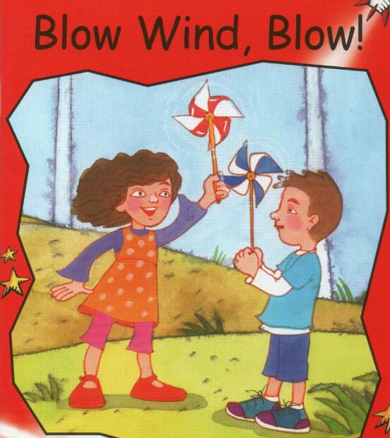 《Blow Wind Blow》红火箭分级阅读绘本pdf资源免费下载