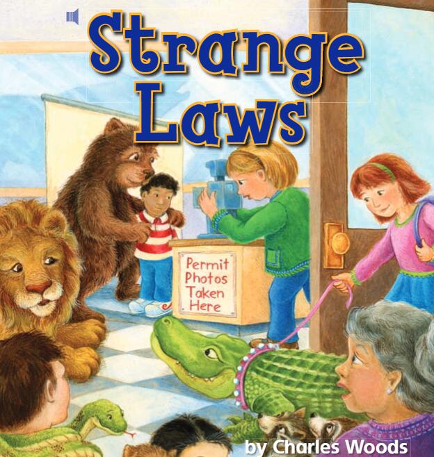 《Strange Laws》儿童英语分级读物pdf资源免费下载