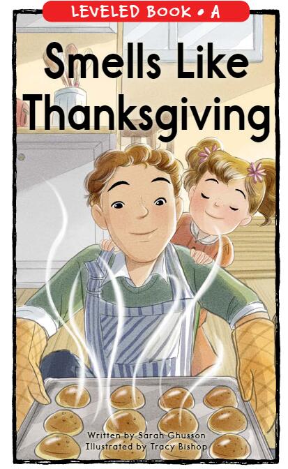 《Smells Like Thanksgiving》RAZ分级英语绘本pdf资源免费下载