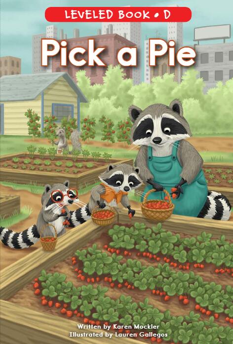《Pick a Pie》RAZ分级英文绘本pdf资源免费下载