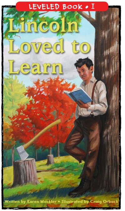 《Lincoln Loved to Learn》RAZ分级绘本pdf资源免费下载