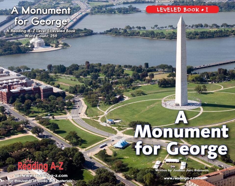 《A Monument for George》RAZ分级绘本pdf资源免费下载