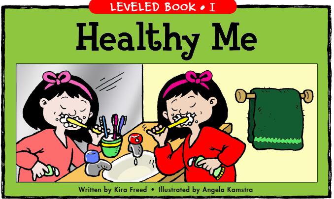 《Healthy Me》RAZ分级英语绘本pdf资源免费下载