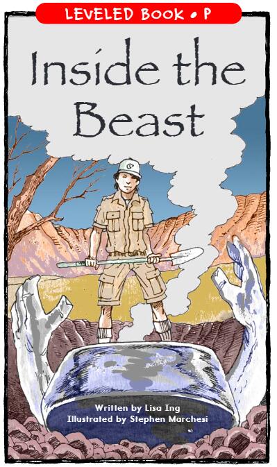 《Inside the Beast》RAZ分级绘本pdf资源免费下载