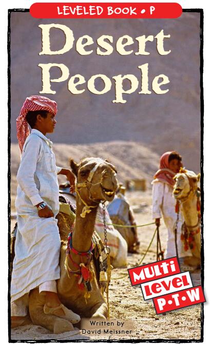 《Desert People》RAZ分级绘本pdf资源免费下载
