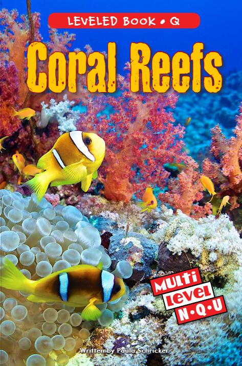 《Coral Reefs》RAZ分级阅读绘本pdf资源免费下载