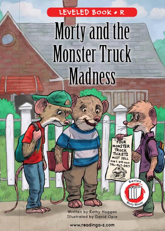 《Morty and the Monster Truck Madness》RAZ绘本pdf资源免费下载