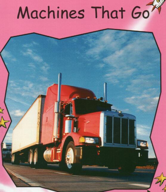 《Machines That Go》红火箭分级绘本pdf资源免费下载
