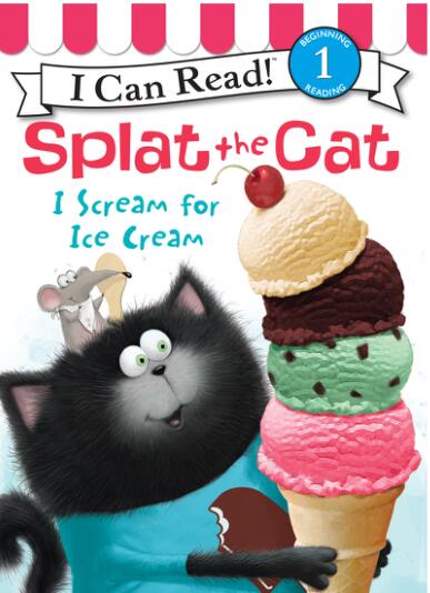 《Splat the Cat: I Scream for Ice Cream》绘本pdf资源免费下载