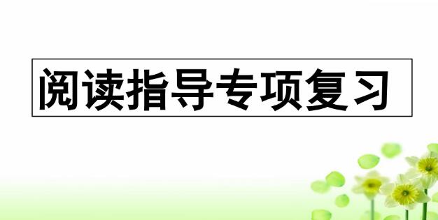 2021年部编版三年级上册阅读指导专项复习PPT课件资源免费下载