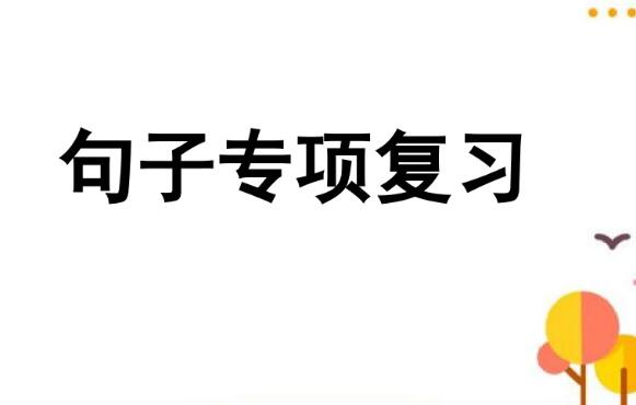 2021年部编版三年级上册句子专项复习PPT课件资源免费下载