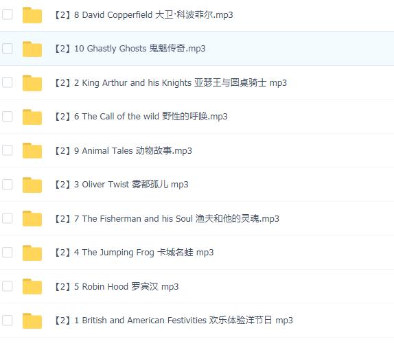 黑猫世界名著有声分级阅读书Level 2音频+pdf电子版下载