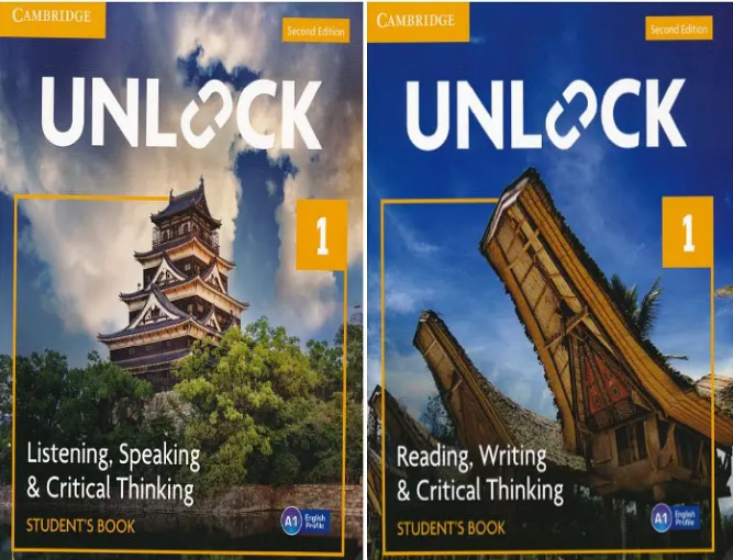 剑桥英语unlock1-4教材听说读写音视频PDF百度网盘资源免费下载