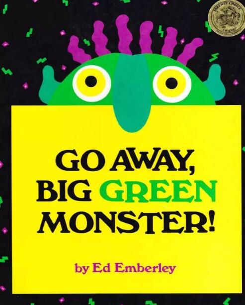 《Go Away Big Green Monster》绘本电子版+音频资源下载