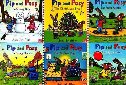 《Pip and Posy》低幼儿英文绘本pdf+mp3音频资源下载