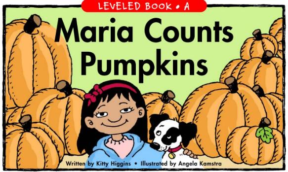 《Maria Counts Pumpkins》绘本中文翻译及pdf资源下载