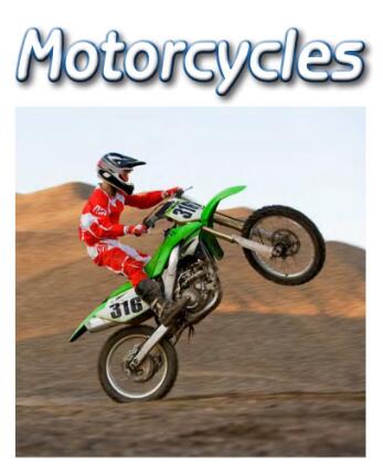 《Motorcycles》Raz分级绘本pdf电子书资源下载