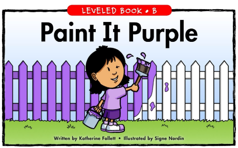 Paint It Purple绘本电子书+音频百度云免费下载